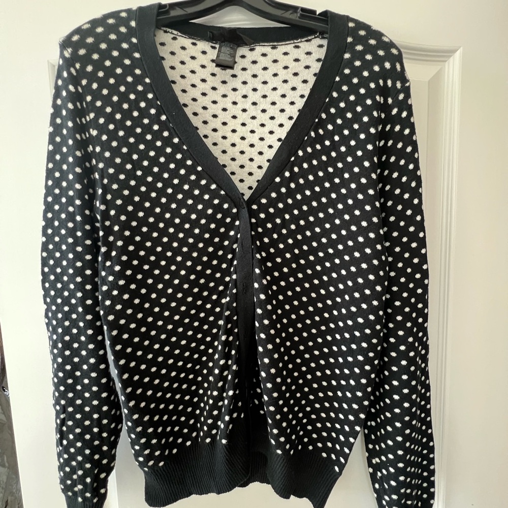 Forever 21 Polka Dot Sweater